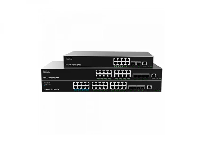 10/100/1000 16 PoE port Svič Grandstream GWN7812P L3 Po...