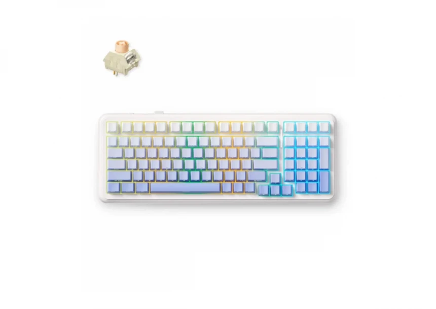 Bežična gaming tastatura MCHOSE K99 V2 Mehanička glacie...