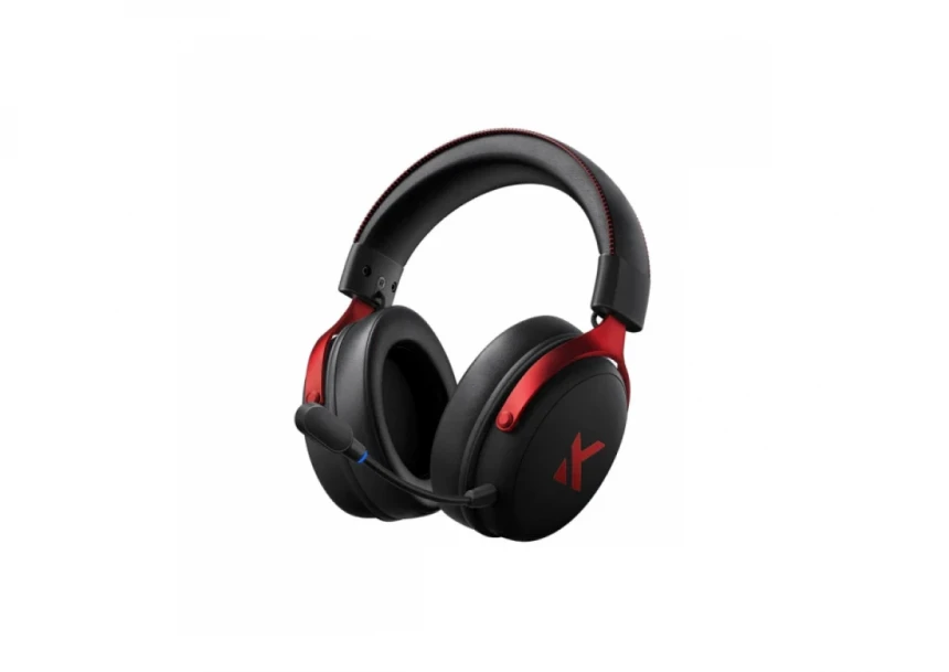 Bežične gaming slušalice MCHOSE V9 Pro black red