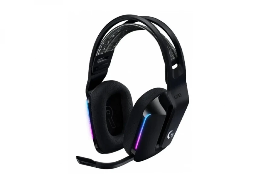 Bežične slušalice sa mikrofonom Logitech G733 crn