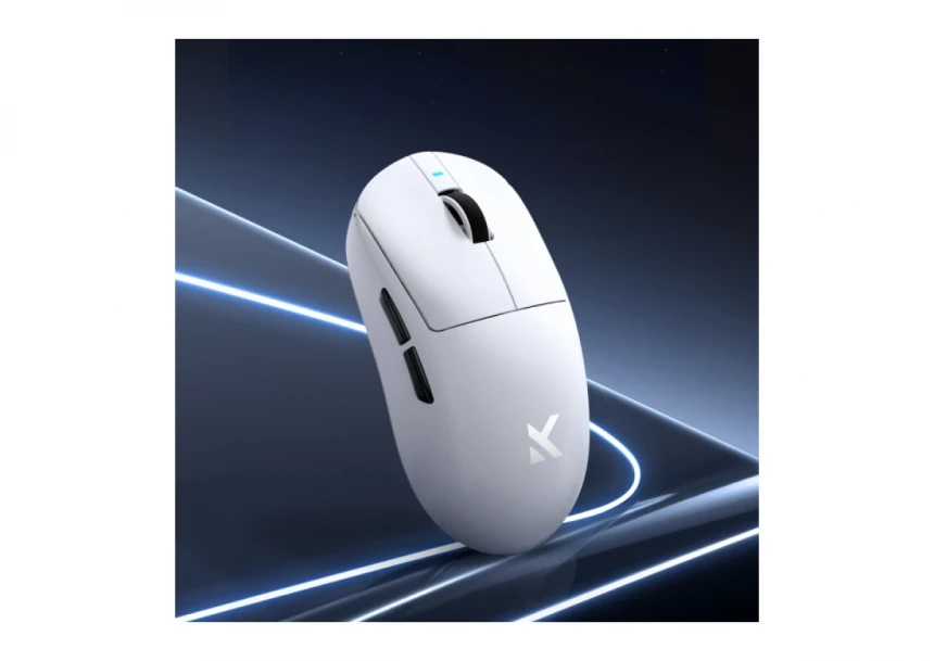 Bežični gaming miš MCHOSE A7 Pro S Lightweight white