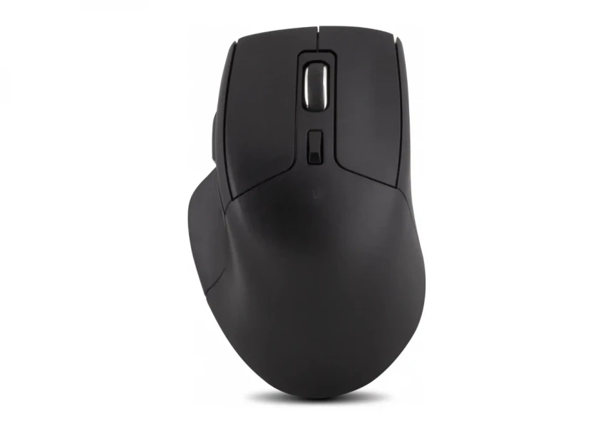 Bežični tihi miš Yenkee YMS 2035 1600 dpi/tihi prekidači/ergonomski dizajn/Crni