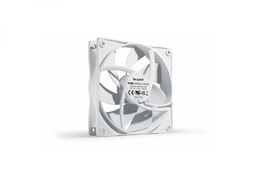 Case Cooler Be quiet Pure Wings 3 120mm PWM BL110 White