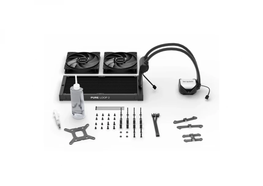 CPU vodeno hladjenje Be Quiet ARGB Pure Loop 2 280mm BW018 (AM4,AM3,1151,1150,1155,1200,1700)