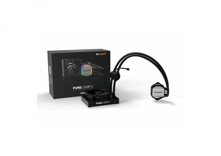 CPU vodeno hladjenje Be Quiet ARGB Pure Loop 2 120mm BW016 (AM4,AM3,1151,1150,1155,1200,1700)