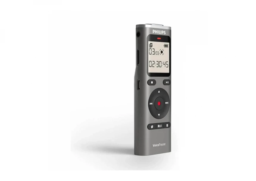 Diktafon Philips DVT1170 Mono/8GB/LCD/2x AAA/siva