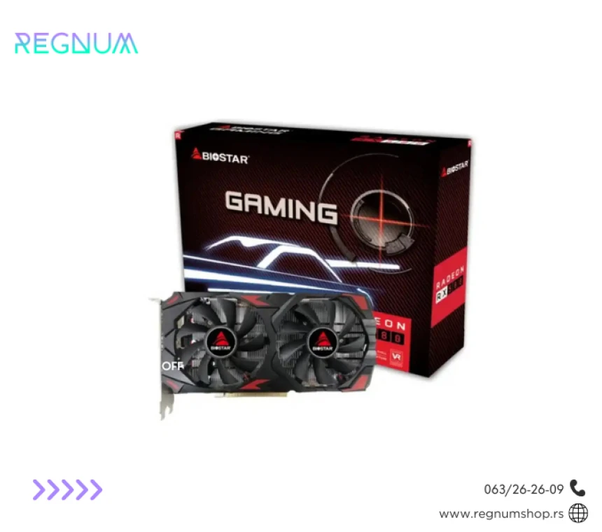 RAČUNAR Regnum Base – Ryzen 5 5600 / RX 580 8GB / 16GB / 500GB NVMe