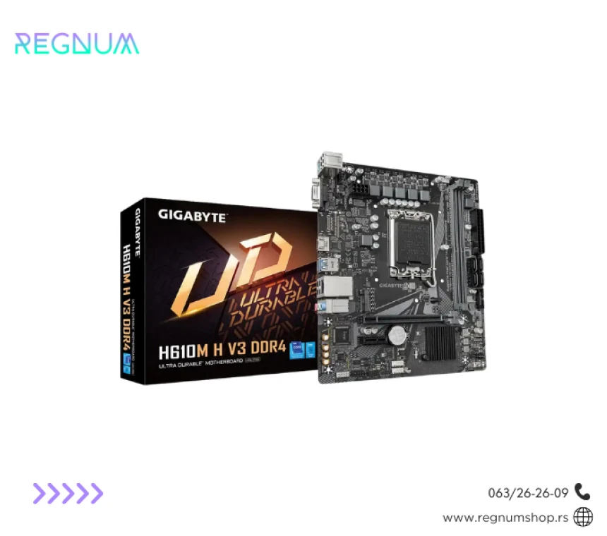 Računar Regnum RTX Entry – i5-12400F / RTX 3050 / 16GB / 1TB NVMe