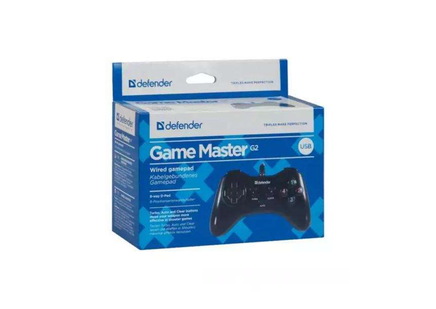 Gamepad Defender Game Master G2 USB PC/PS3
