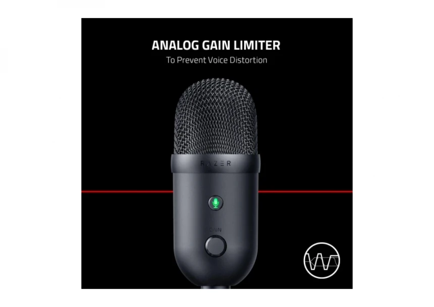Gaming mikrofon RAZER Seiren V2 X black RZ19-04050100-R3M1