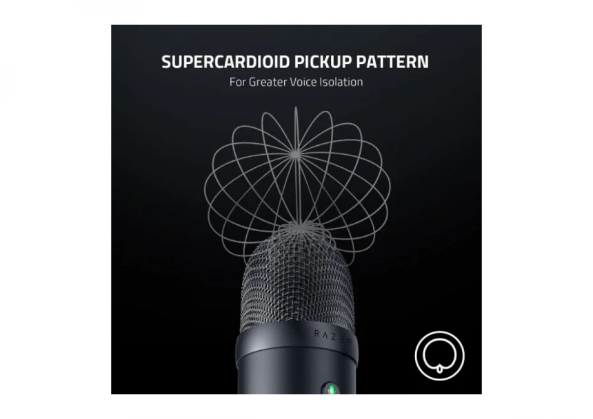 Gaming mikrofon RAZER Seiren V2 X black RZ19-04050100-R3M1