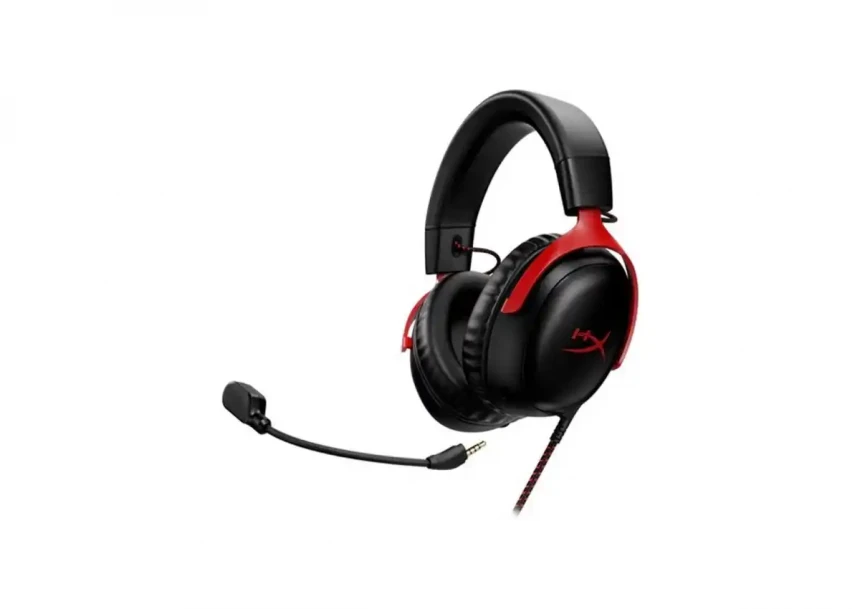 Gaming slušalice HyperX Cloud III crno/crvene 727A9AA