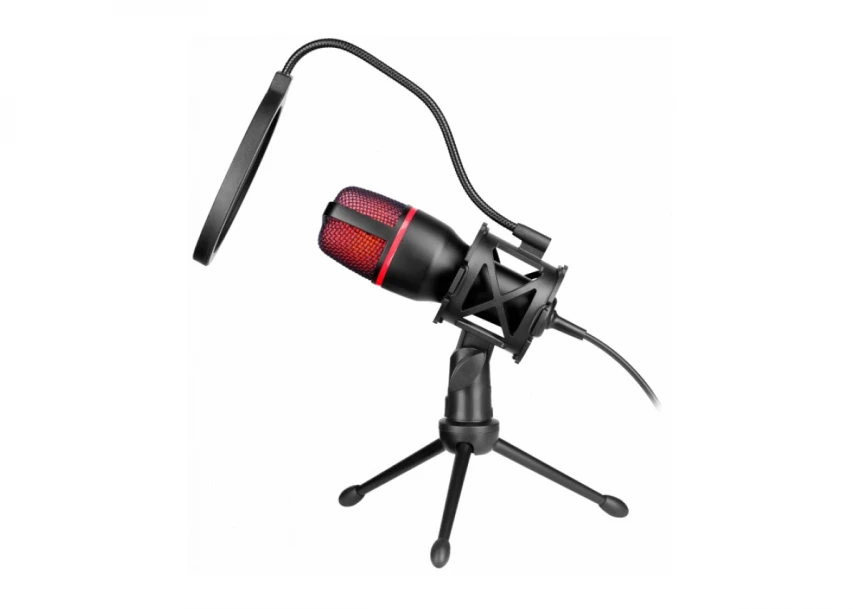 Gaming stream mikrofon Defender Forte GMC 300 3.5mm 1.5m kabl ljubicasti