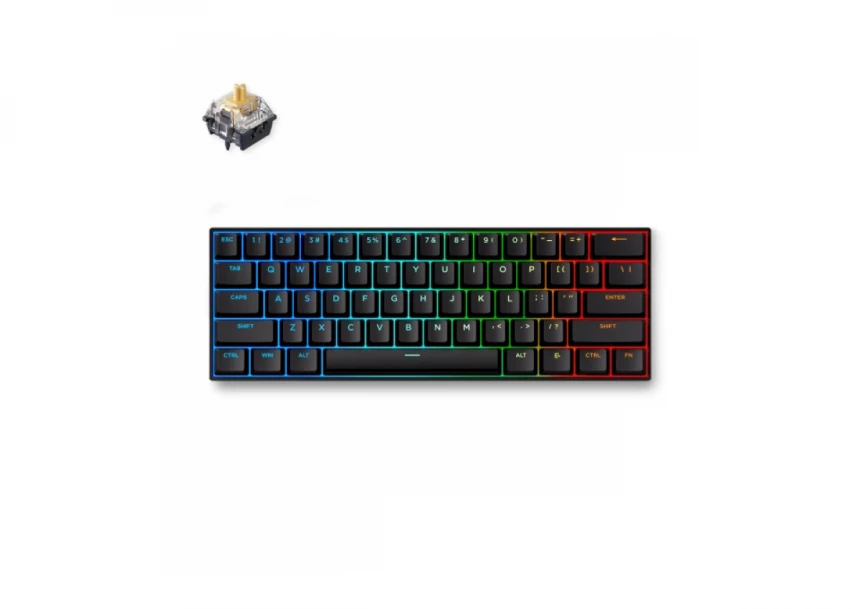 Gaming tastatura MCHOSE Ace 60 Pro Magnetic Switch black