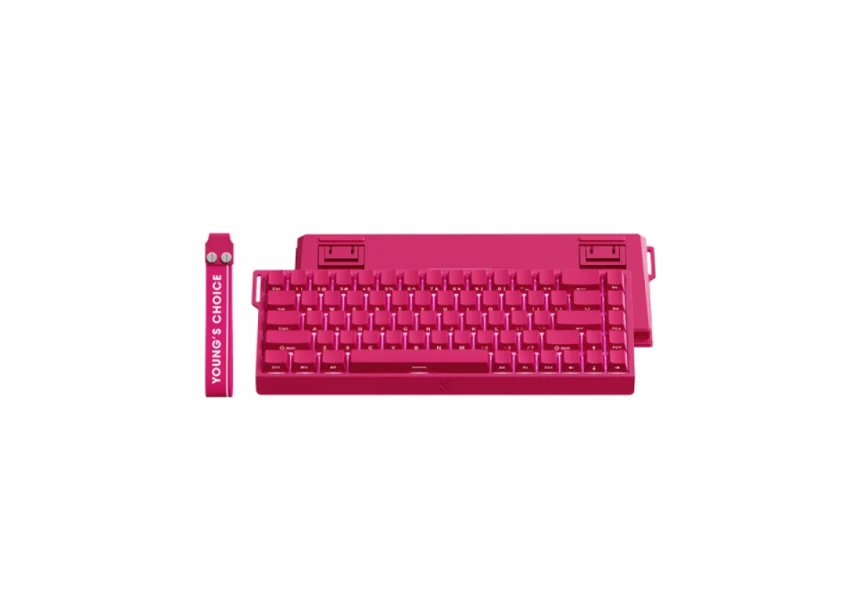 Gaming tastatura MCHOSE Ace 68 Hall Effect Magnetic Switch rose red