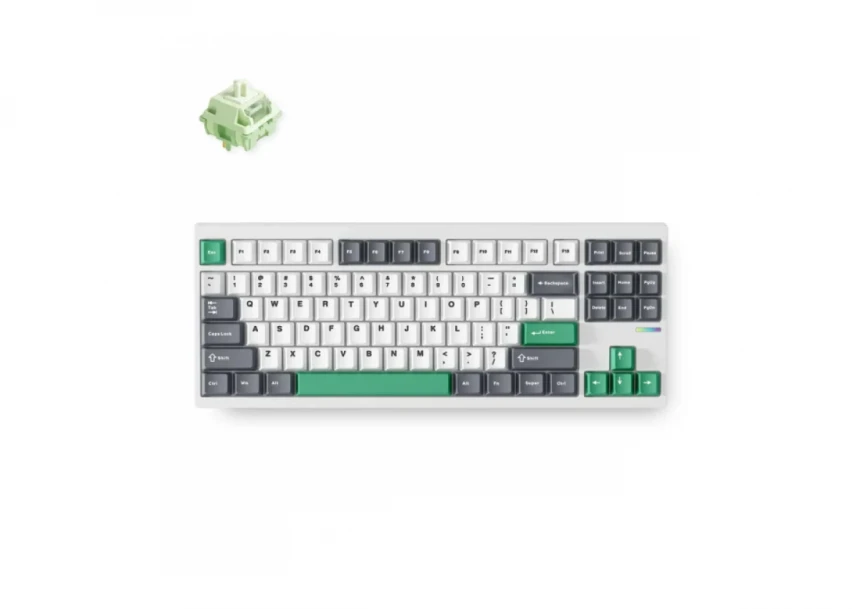 Gaming tastatura MCHOSE GX87 Lite Mehanička white nano ...