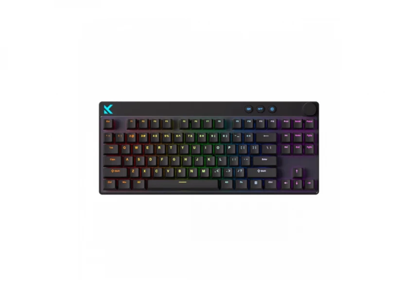 Gaming tastatura MCHOSE Mix 87 Hall Effect Apollo Magnetic Switch black