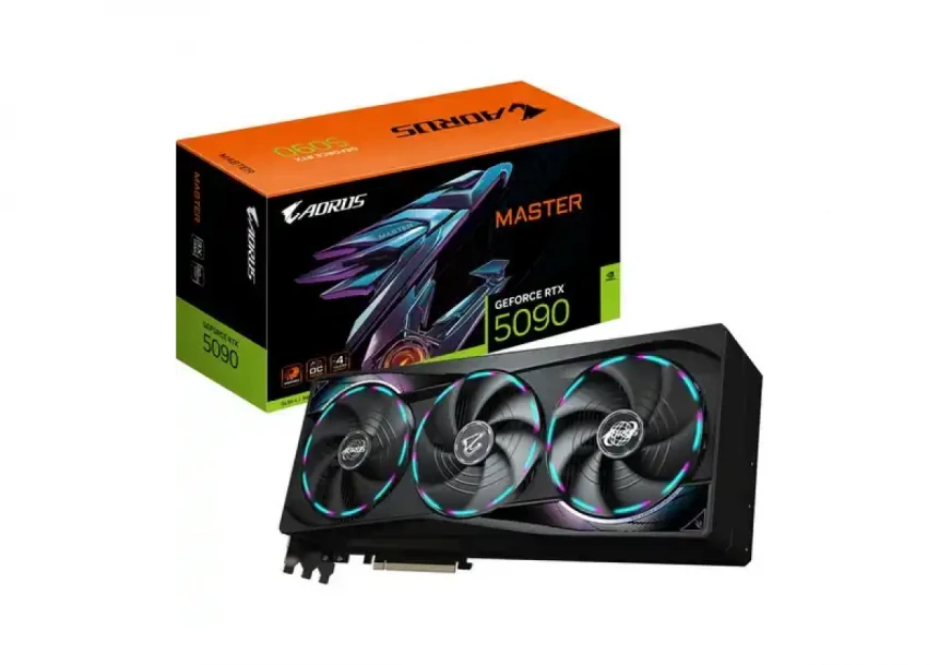 GIGABYTE AORUS GeForce RTX 5090 MASTER 32GB GV-N5090AOR...
