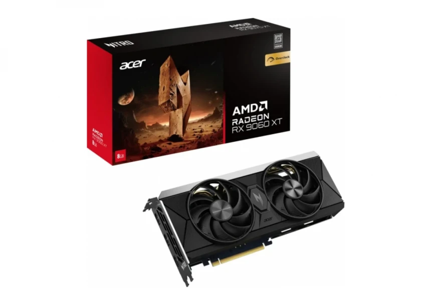 Grafička karta Acer AN RX9060XT 8G OC 8GB DDR6 128bit/2...