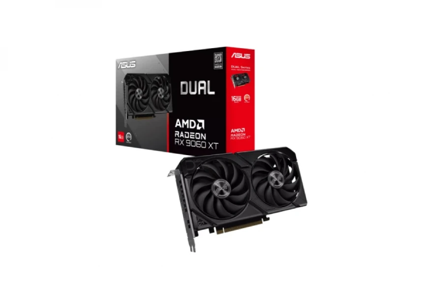Grafička karta Asus DUAL-RX9060XT-16GT  16GB GDDR6 128b...