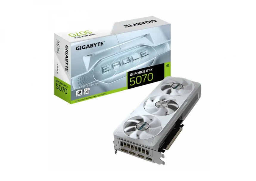 Graficka karta Gigabyte GeForce RTX 5070 Eagle OC ICE G...
