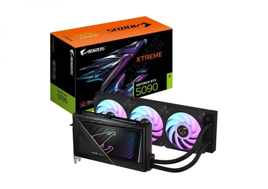 Graficka karta GIGABYTE RTX 5090AORUS XTREME WATERFORCE...