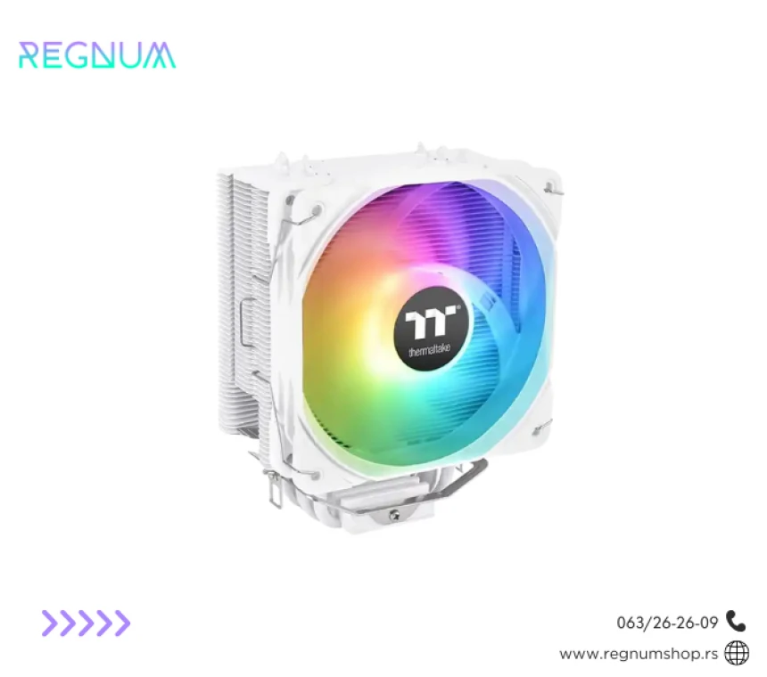 Racunar Regnum AURORA DESIGN / ryzen 7600X / B650MT / 5060 TI / 1TB nvme / 2x16gb RGB White / 850W