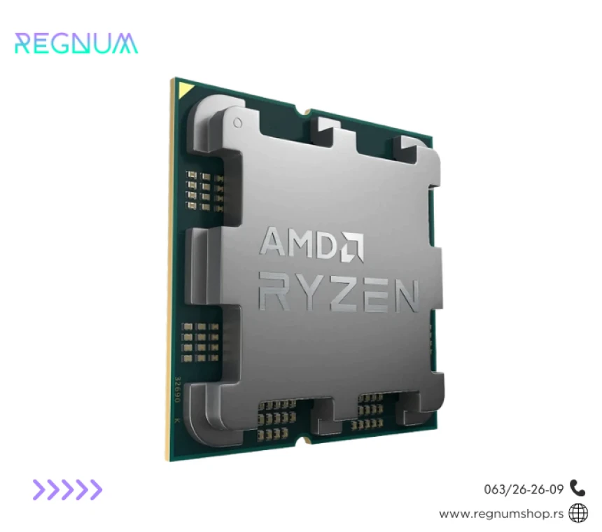 Racunar Regnum AURORA DESIGN / ryzen 7600X / B650MT / 5060 TI / 1TB nvme / 2x16gb RGB White / 850W