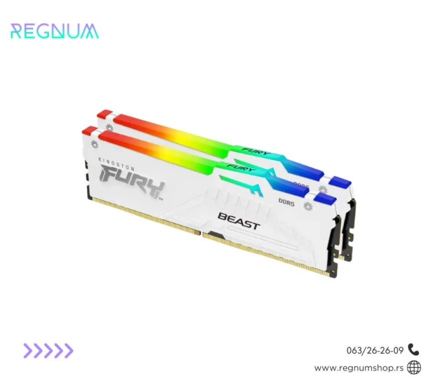 Racunar Regnum AURORA DESIGN / ryzen 7600X / B650MT / 5060 TI / 1TB nvme / 2x16gb RGB White / 850W