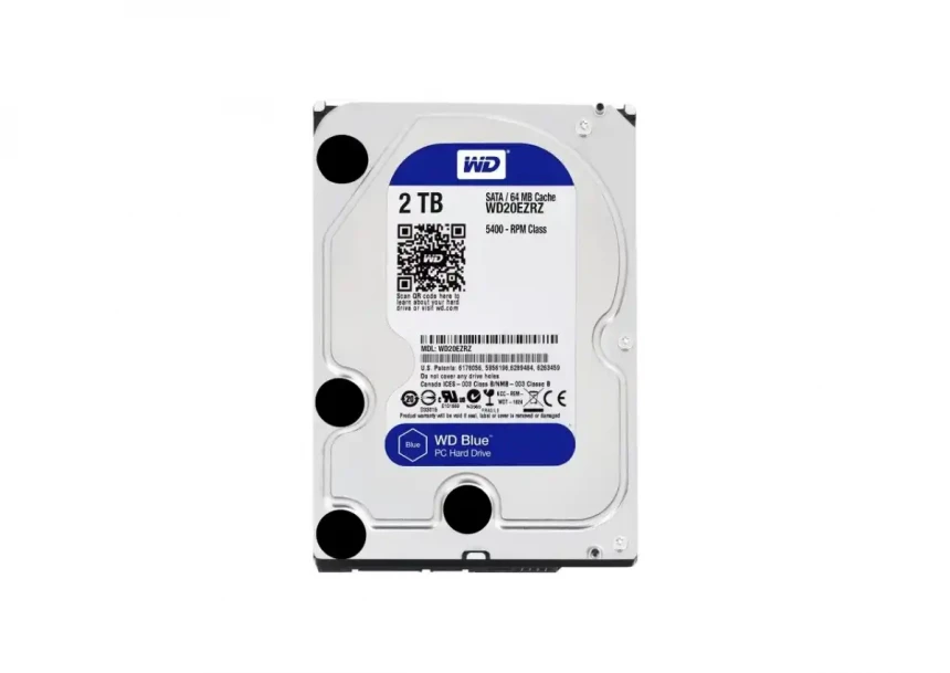 Hard disk 2TB SATA6 Western Digital 256MB WD20EARZ Blue