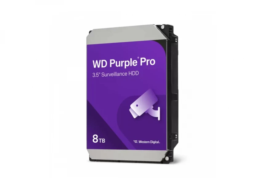 Hard disk 8TB SATA3 Western Digital WD8002PURP Purple P...
