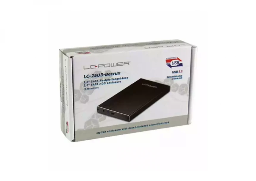HDD Rack 2.5 SATA USB 3.0 LC Power LC-25U3 Becrux