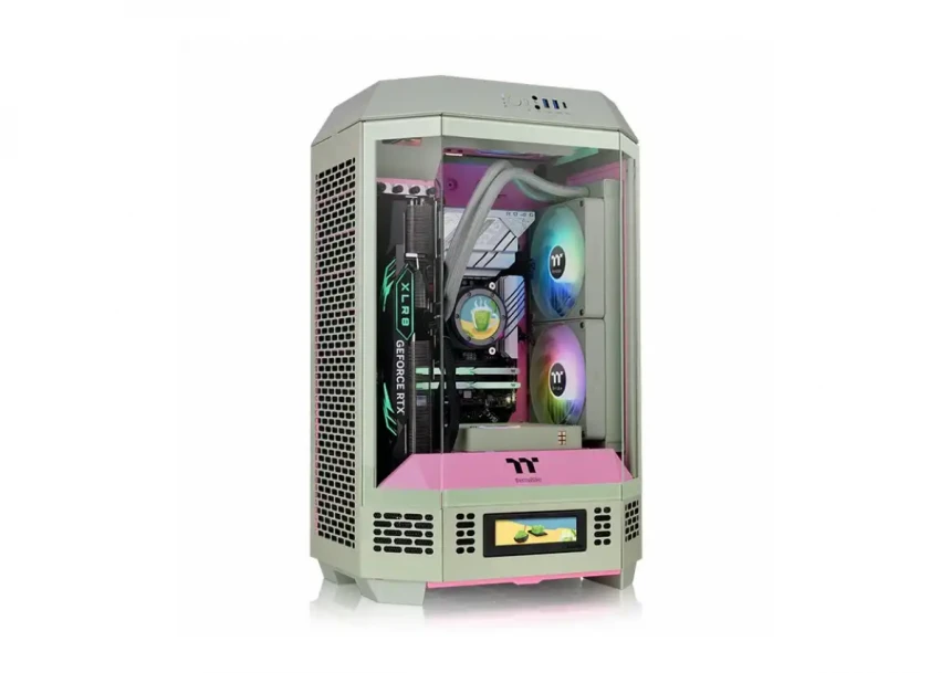 Kućište ThermalTake The Tower 300 Matcha plum