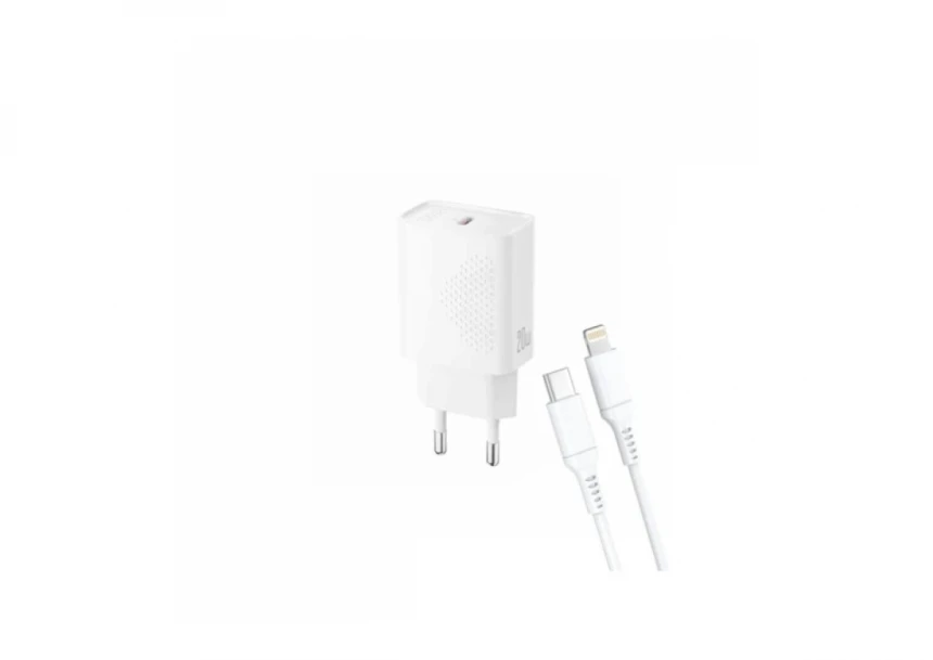 Kućni punjač XO L160 fast 20W Type C + lightning kabal