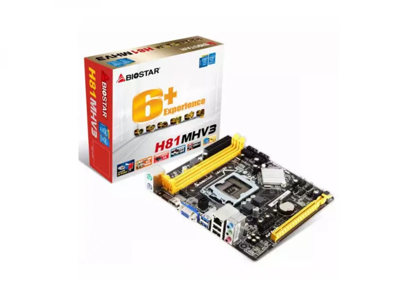Matična ploča 1150 Biostar H81MHV3 VGA/HDMI
