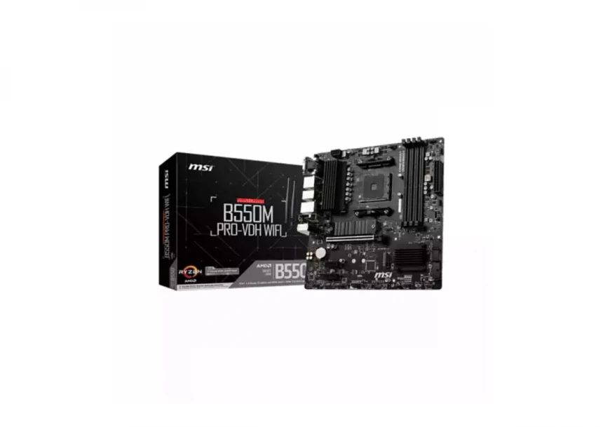 Matična ploča AM4 MSI B550M PRO-VDH WIFI