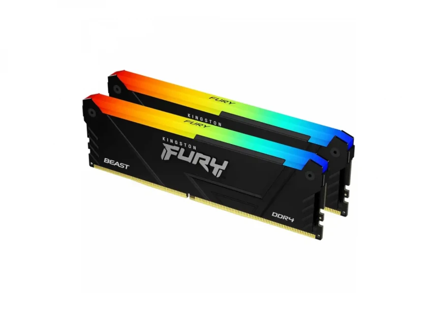 Memorija DDR4 32GB(2x16GB) 3200MHz Kingston Beast RGB K...
