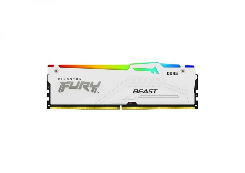 Memorija DDR5 32GB 5200MHz (2x16) Kingston Fury Beast White KF556C36BWEAK2-32