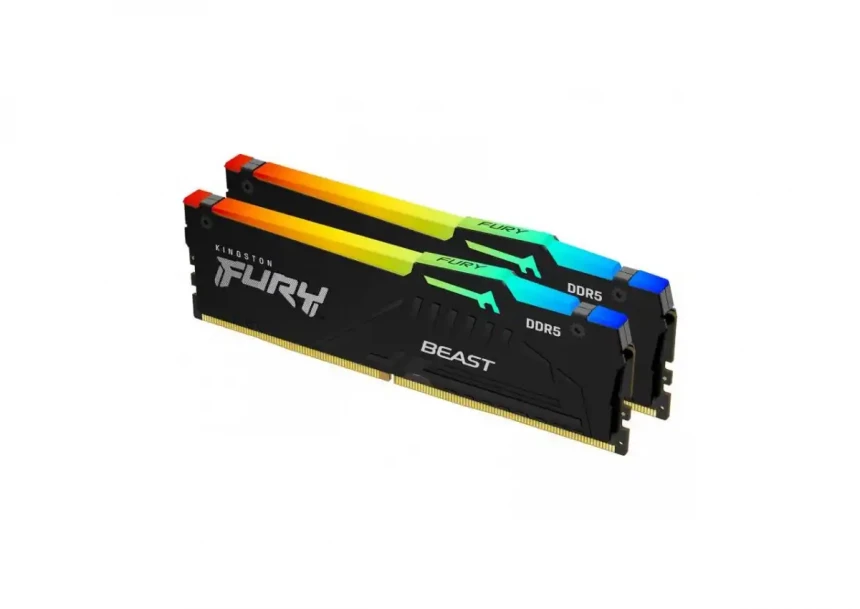 Memorija DDR5 64GB (2x32GB) 5600MHz Kingston Fury Beast...