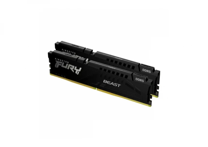 Memorija DDR5 64GB (2x32GB) 6400MHz Kingston Fury Beast KF564C32BBK2-64