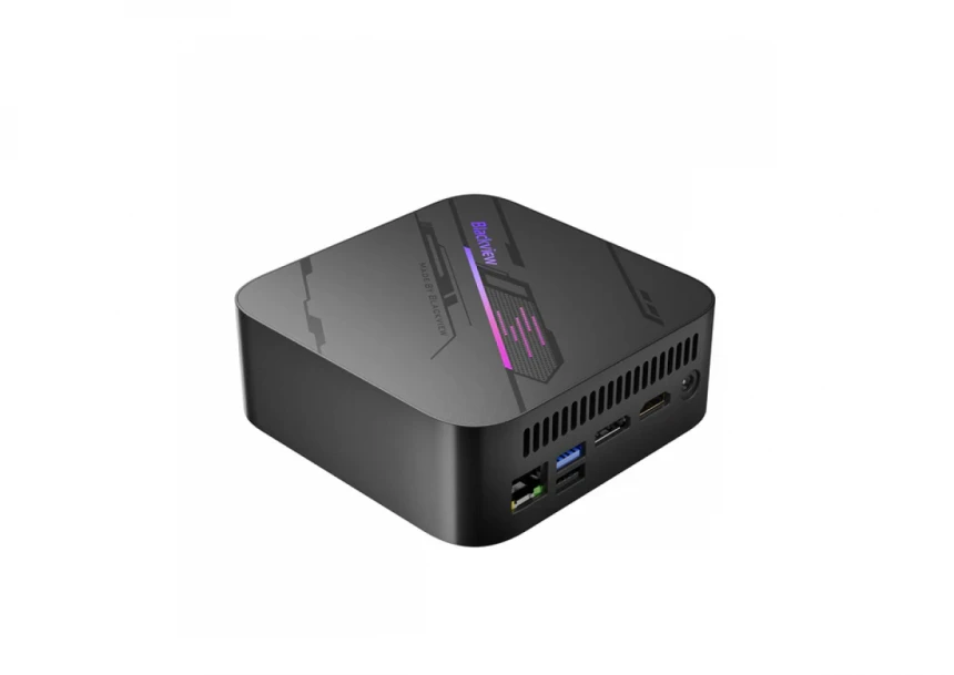 Mini PC Blackview MP100 AMD R7 5825U 32GB/1TB/1xHDMI/1xDP/RJ45/BT/WiFI/Win 11 Pro Black