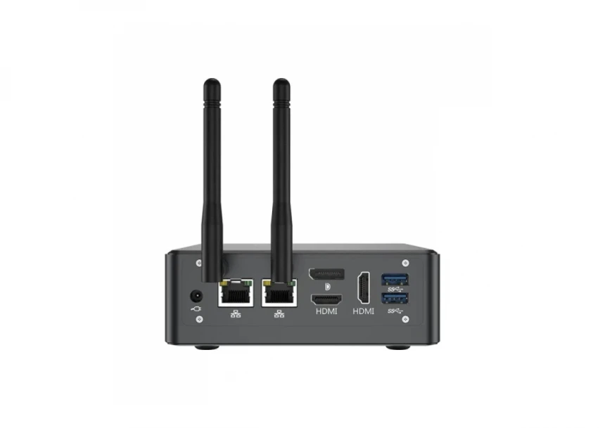 Mini PC Zeus MPI12 Intel i5-1235U 10C 4.4 GHz/DDR4 16GB/M.2 256GB/LAN/Dual WiFi/BT/HDMI/DP/USB C