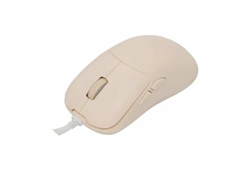 Miš White Shark GRAPHENE 12400DPI/6D/Lightweight/Pixart 3327/Beige