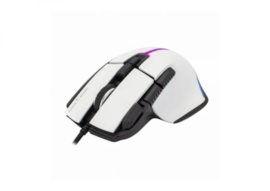 Miš White Shark MARROK 12000DPI/9D/1000Hz Polling/RGB/White