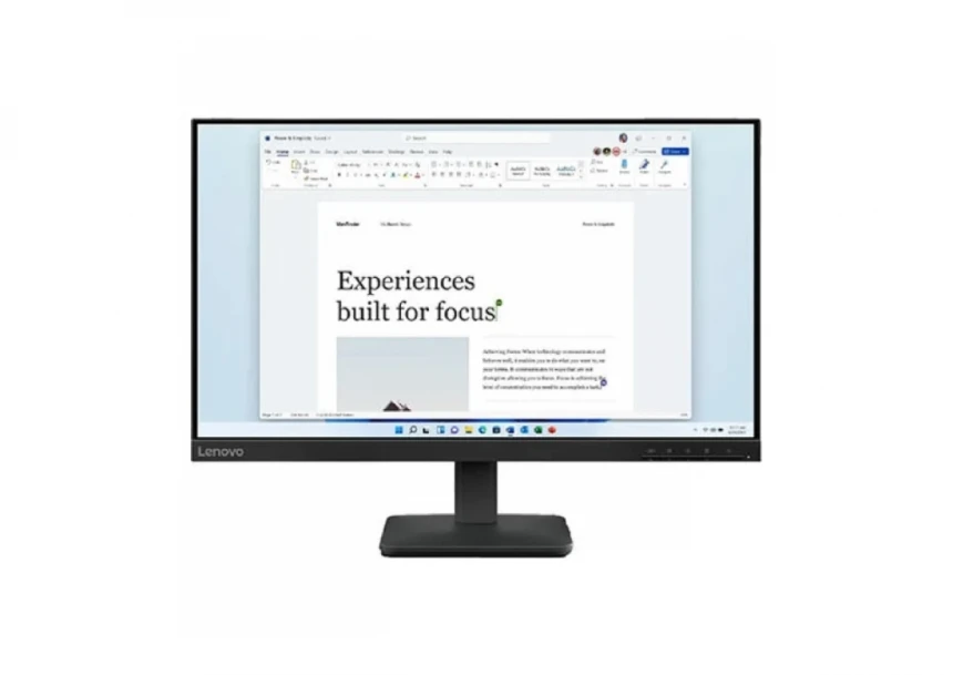 Monitor 23.8 Lenovo L24-4e 1920x1080/IPS/4ms/100Hz/HDMI...