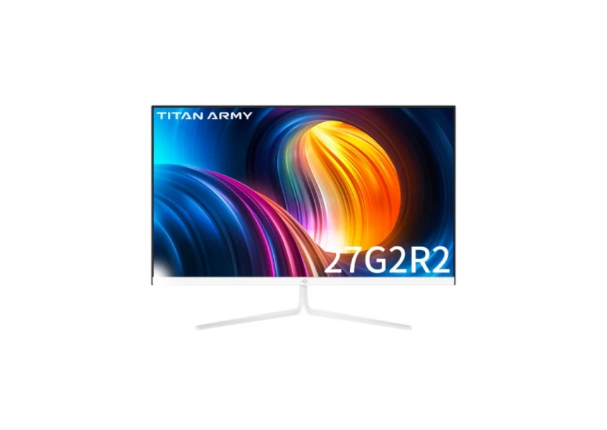 Monitor 27 Titan Army 27G2R2-W 2560x1440/QHD IPS/1ms/20...