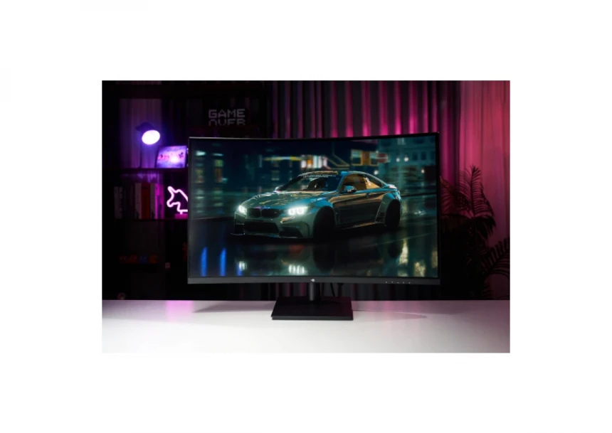 Monitor 32 Titan Army C32A1R 2560x1440/QHD VA/1ms/180Hz/2xHDMi/2xDP/HDR10/Curved