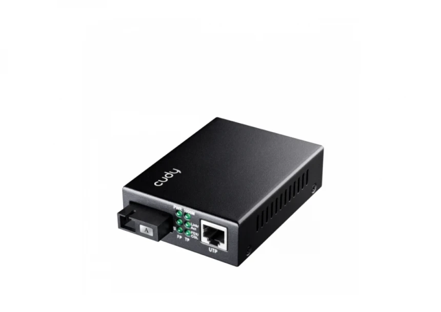 Mrežni media konverter 10/100/1000 Cudy MC100GSB-20B Gigabit/ Fiber single mode do 20 km