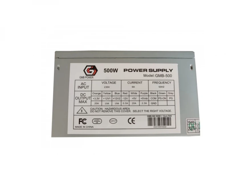 Napajanje Gembird 500W - bulk