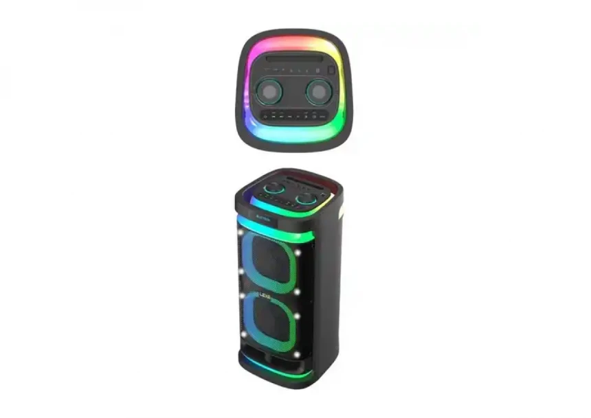 Partybox zvučnik Lexa LX-501/2 x bežični mikrofon/USB/Micro SD/BT 900W